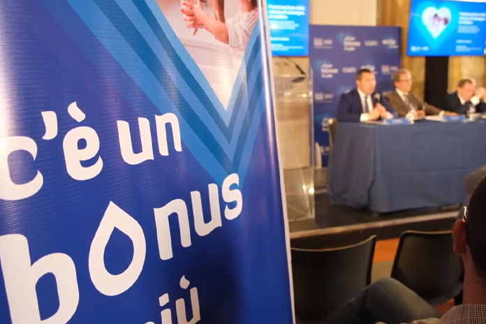 (Video) Gori-EIC. Presentazione delle misure di sostegno al reddito: Bonus idrico integrativo e stop morosità