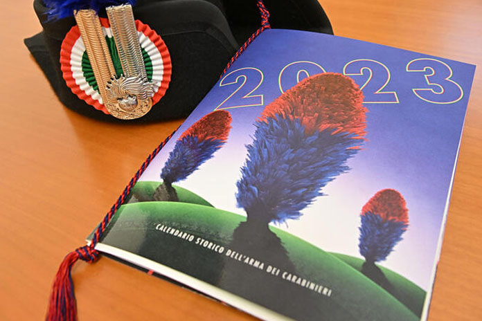 Calendario storico Carabinieri 2023 nel segno dell’ambiente