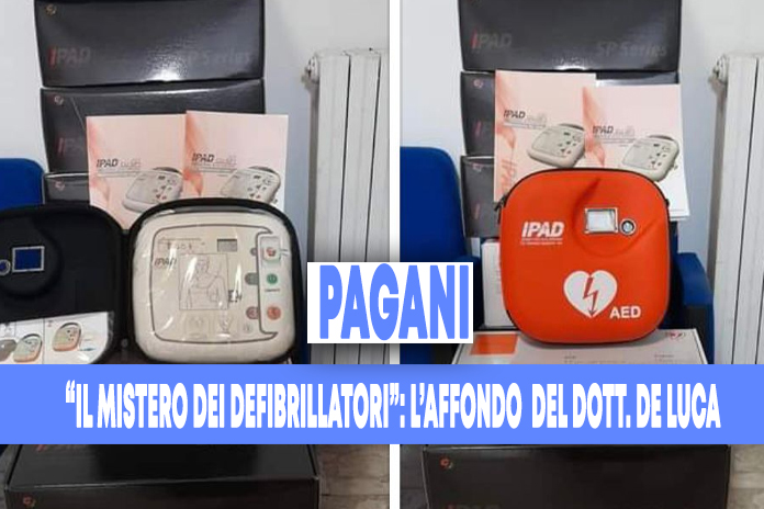 Pagani: “Città Cardioprotetta”, ma dove sono stati installati i defibrillatori? L’affondo del dott. Renato De Luca