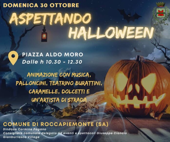 Roccapiemonte. “Aspettando Halloween”, domenica 30 ottobre una mattinata dedicata ai bambini