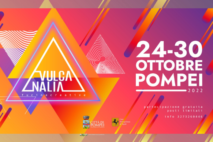 Pompei. Vulcanalia 2022: dal 24 al 30 Ottobre si riqualificano le periferie