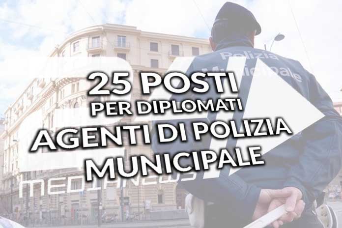 Concorso di Polizia locale Salerno: bando da 25 posti