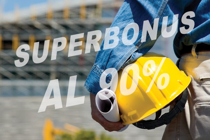 Superbonus, lo sconto si ridurrà: si scende dal 110 al 90 per cento