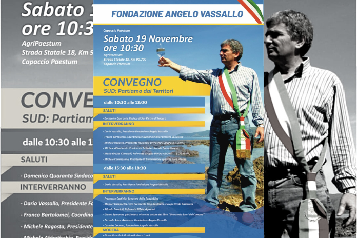 Capaccio Paestum. La Fondazione Angelo Vassallo Sindaco Pescatore presenta “Sud: Partiamo dai Territori”
