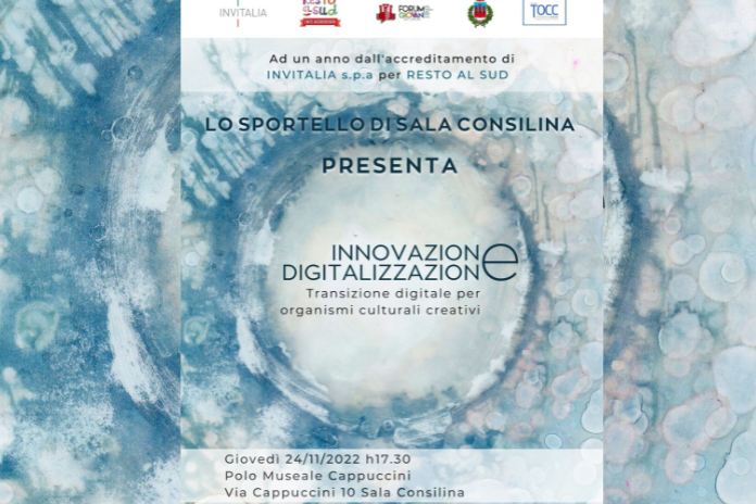 Sala Consilina. “Resto al Sud”: innovazione digitale