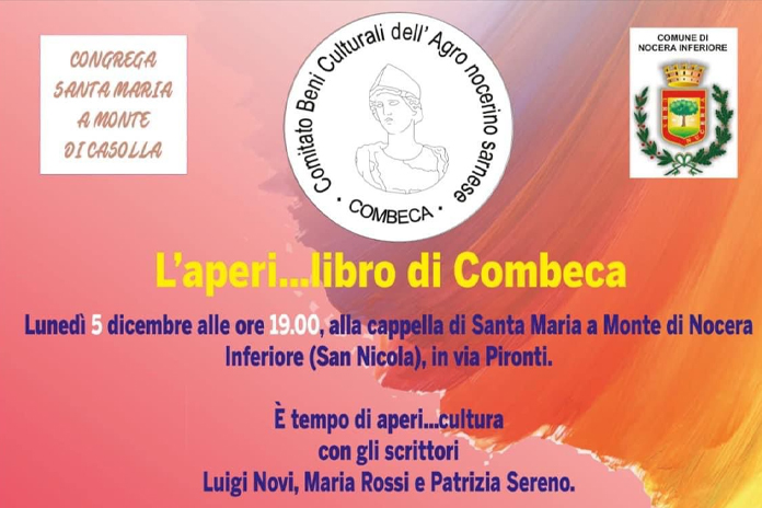 Nocera Inferiore. Aperi…libro in Congrega con gli scrittori Sereno, Rossi e Novi