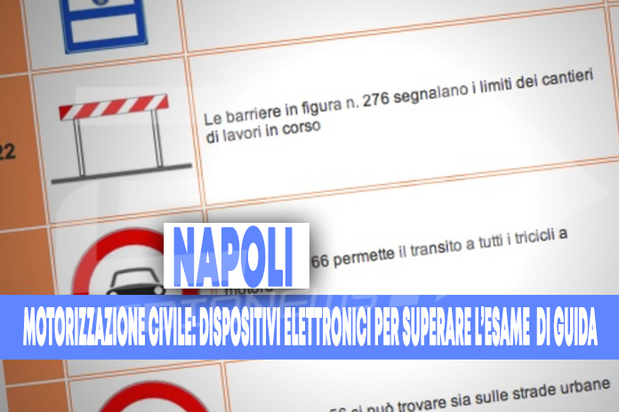 Motorizzazione civile: dispositivi elettronici per superare l’esame della patente di guida, denunciate 4 persone