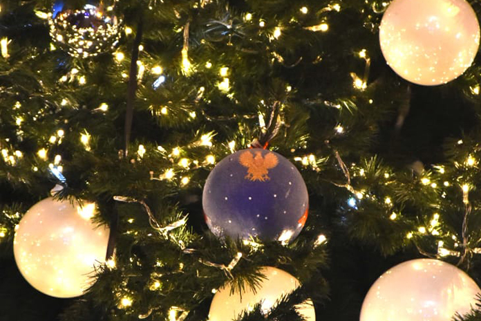 Salerno. Dopo l’accensione dell’albero di Natale in Questura, oggi è toccata a piazza Portanova