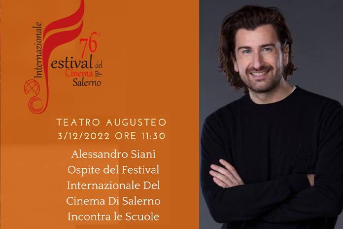 Alessandro Siani ospite d’onore del Festival Internazionale del Cinema di Salerno