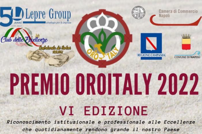 Torna alla Camera di Commercio di Napoli&nbsp;&nbsp;il Premio OroItaly VI edizione