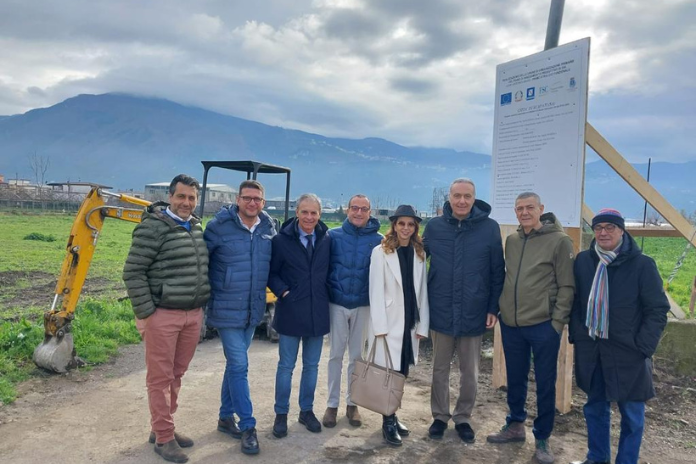 Scafati. Al via i lavori per opere di Insediamenti Produttivi in via Sant’Antonio Abate