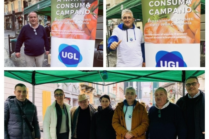 Un Natale all’insegna delle eccellenze alimentari, ad Aversa la sfilata Ugl