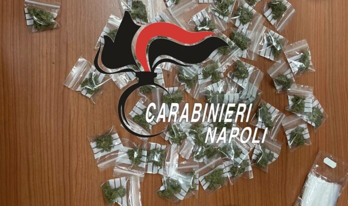 Santa Maria la Carità: Carabinieri arrestano pusher 23enne