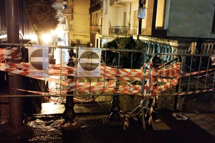 Pagani, villa comunale al centro di polemiche