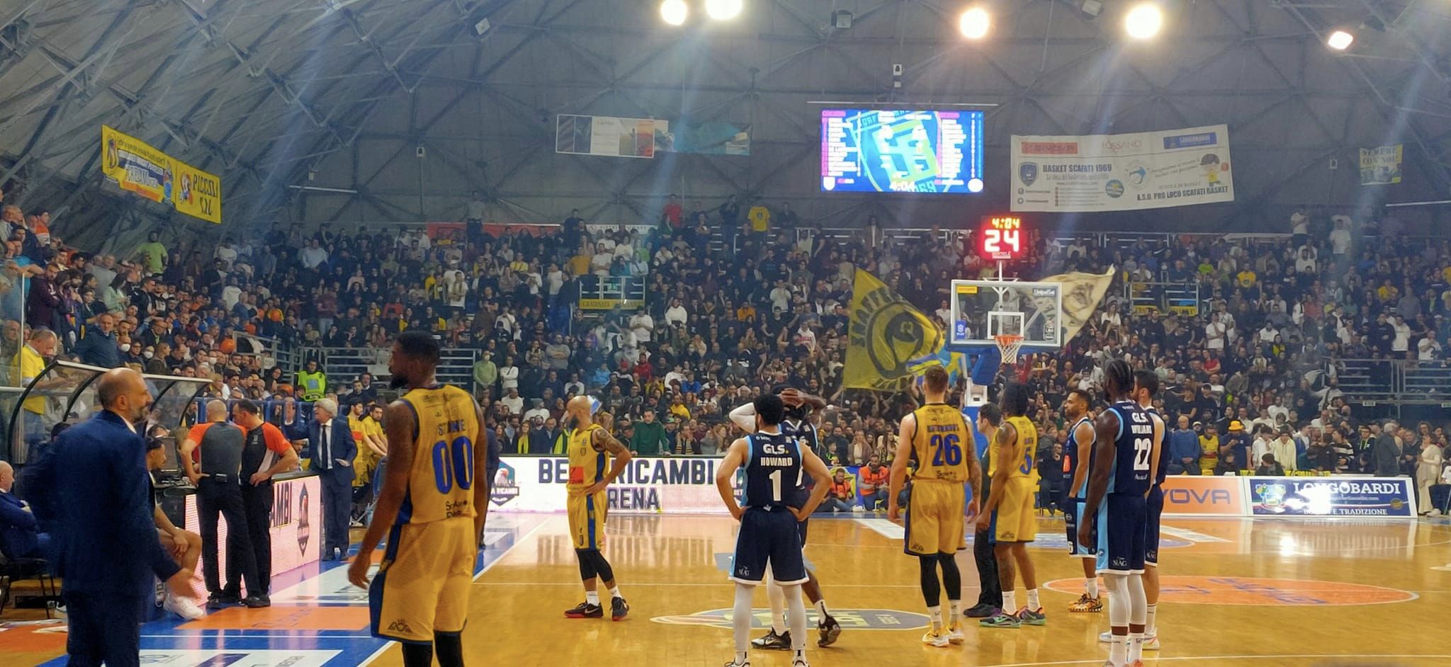 Basket, Scafati troppo forte: Napoli al tappeto!