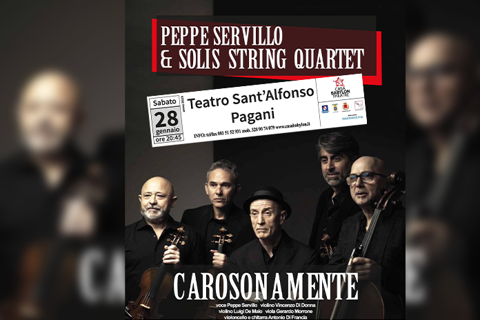 “Scenari pagani 25”, sabato 28 gennaio all’Auditorium S. Alfonso Maria de Liguori con “Carosonamente”