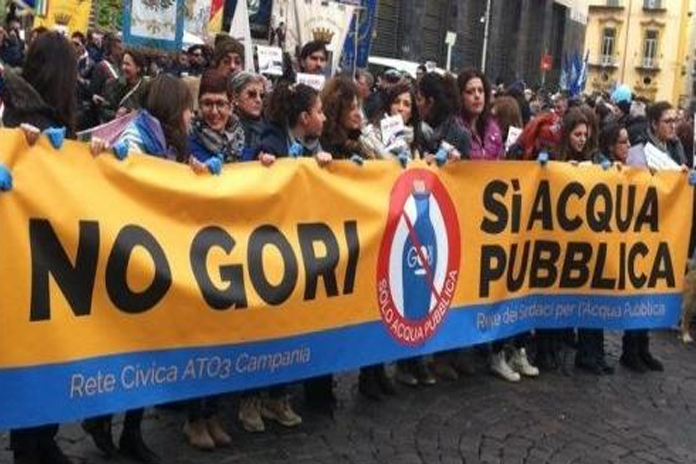 “Iniziativa pacifica in difesa della gestione pubblica dell’acqua”: quattro manifestanti indagati, la nota del Comitato Rete Civica NO Gori