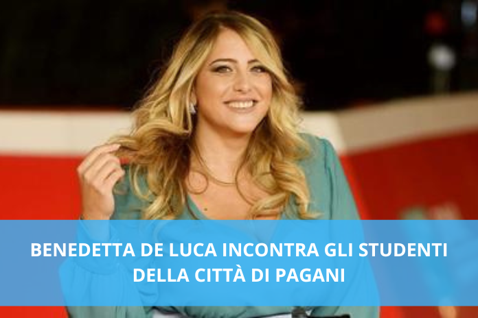Pagani. L’influencer Benedetta De Luca incontra gli studenti della città