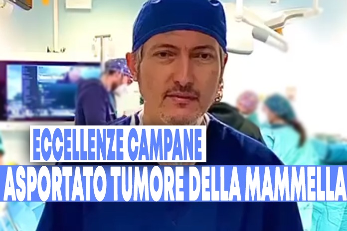 Asportato tumore della mammella su paziente 82enne sveglia, l’intervento eseguito dal dottor Tommaso Pellegrino al Policlinico di Napoli (video)