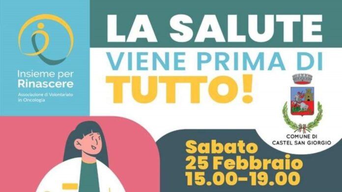 Castel San Giorgio. Giornata di prevenzione oncologica sabato 25 febbraio presso il Poliambulatorio di via Guerrasio