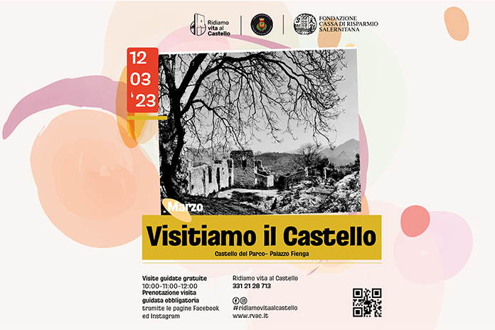 Domenica 12 marzo, visita gratuita al Castello del Parco-Palazzo Fienga dalle 10 alle 13. Qui tutte le info