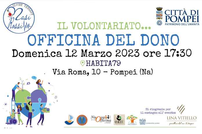 “Il volontariato…officina del dono”: dai Nasi Rossi una riflessione con le associazioni del territorio