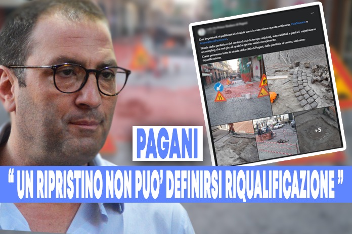 Pagani: Calce contro i proclami dell’amministrazione “un ripristino non può definirsi riqualificazione, ma sapete la differenza? “  