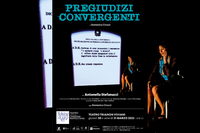 Napoli. “Pregiudizi convergenti”: 30 e 31 marzo al Trianon Viviani