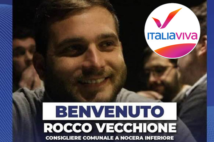 Nocera Inferiore: Rocco Vecchione aderisce a Italia Viva