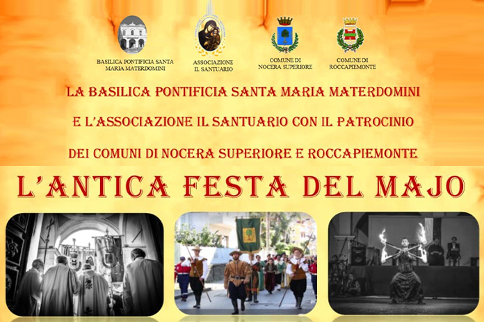 Nota congiunta dei comuni di Nocera Superiore e Roccapiemonte: Festa del Majo, tutto pronto per il 1° Maggio, qui il programma