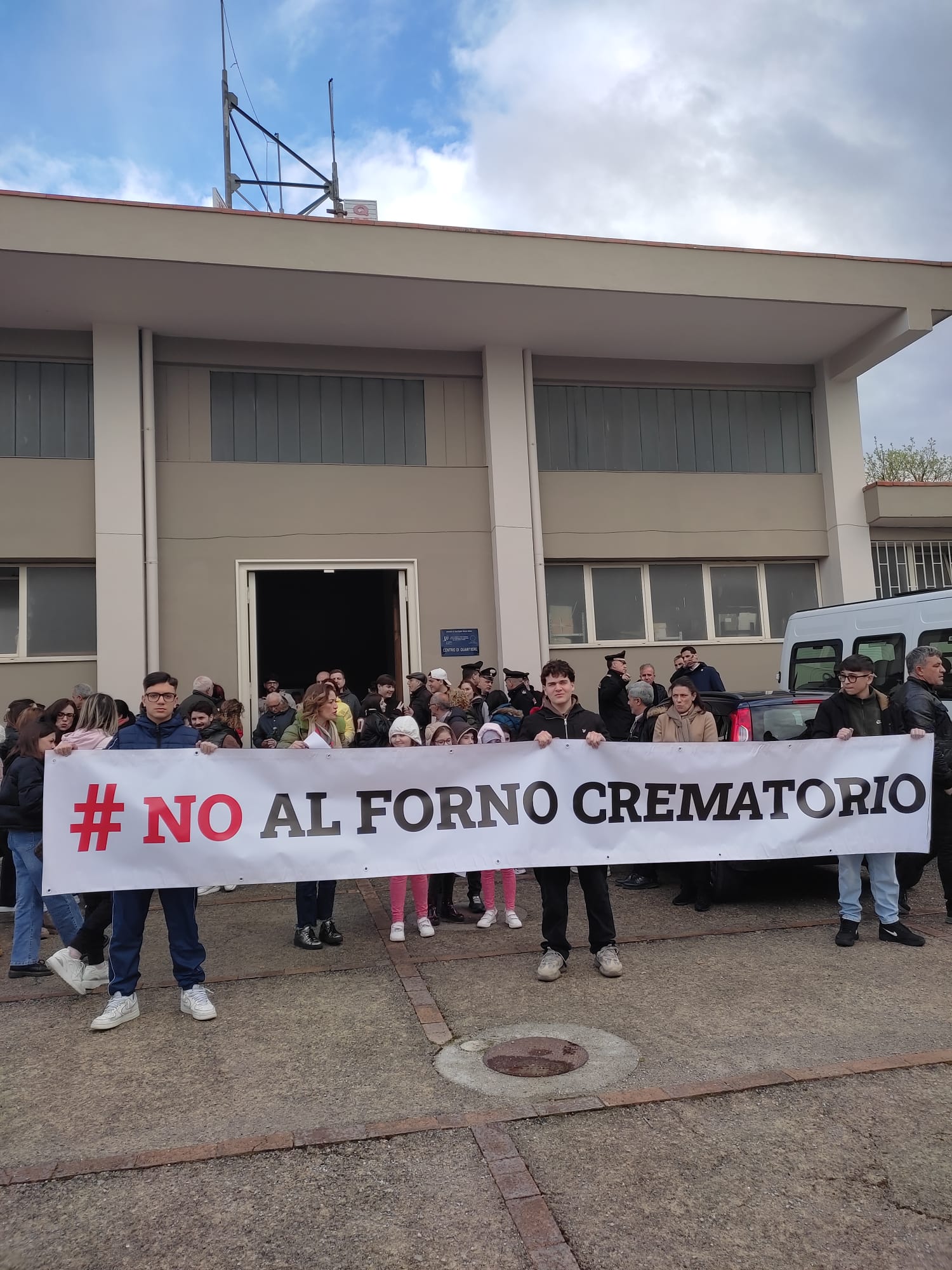 Sant’Egidio M.A.: in piazza contro il forno crematorio!