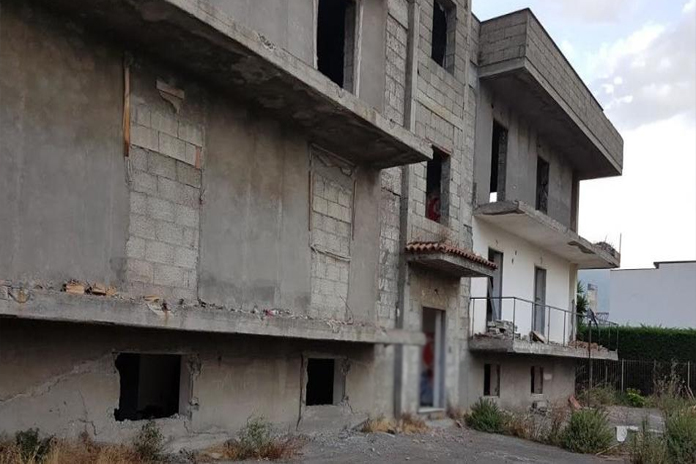 Scafati. Sopralluogo al bene confiscato “Le dimore di Iside” sito in via Aquino, vicinale Stoppa