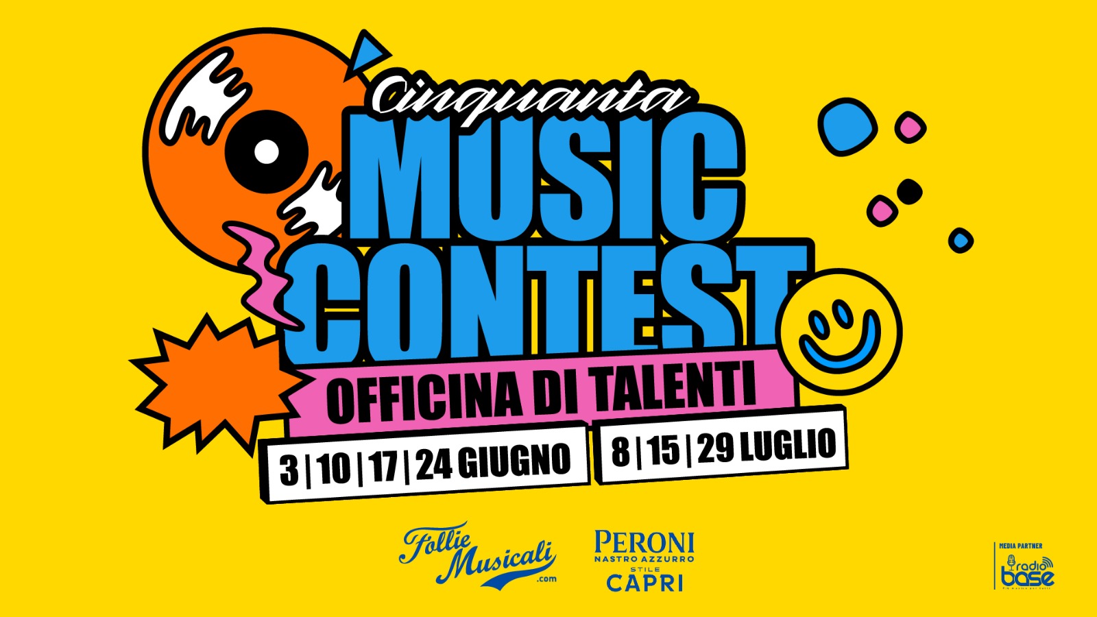 Al “Cinquanta – Spirito Italiano” un’estate piena di musica tra band emergenti ed i concerti di Flaminio Maphia, Banda Maje, Gabriele Esposito e Dadà