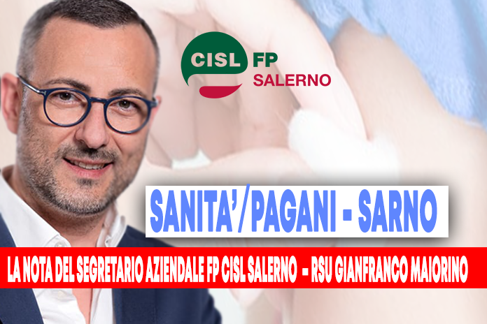 D.S. N.62, Pagani/Sarno: Lavori di riqualificazione locali medicina specialistica e vaccinale
