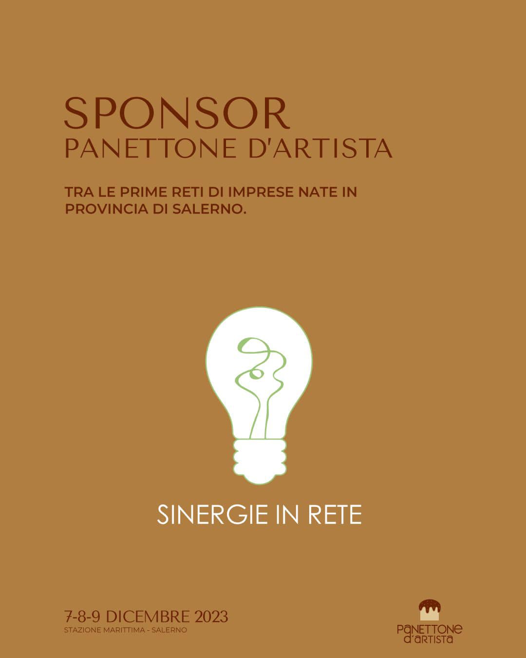Salerno, Sinergie in Rete in collaborazione col Festival del panettone d’artista