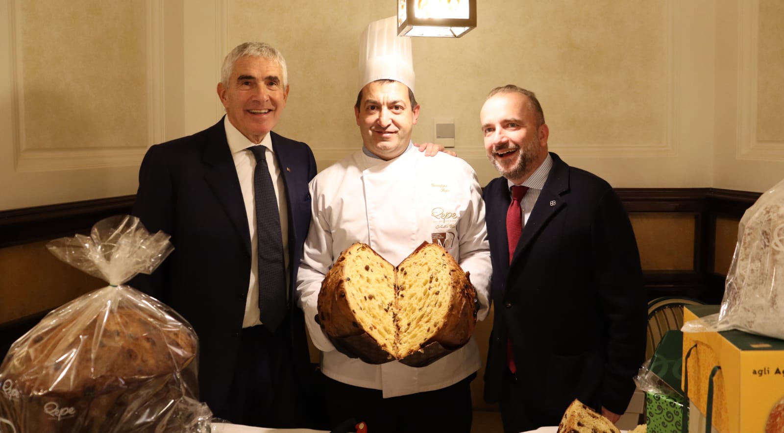 Pepe mastro dolciere fa il suo ingresso al Senato