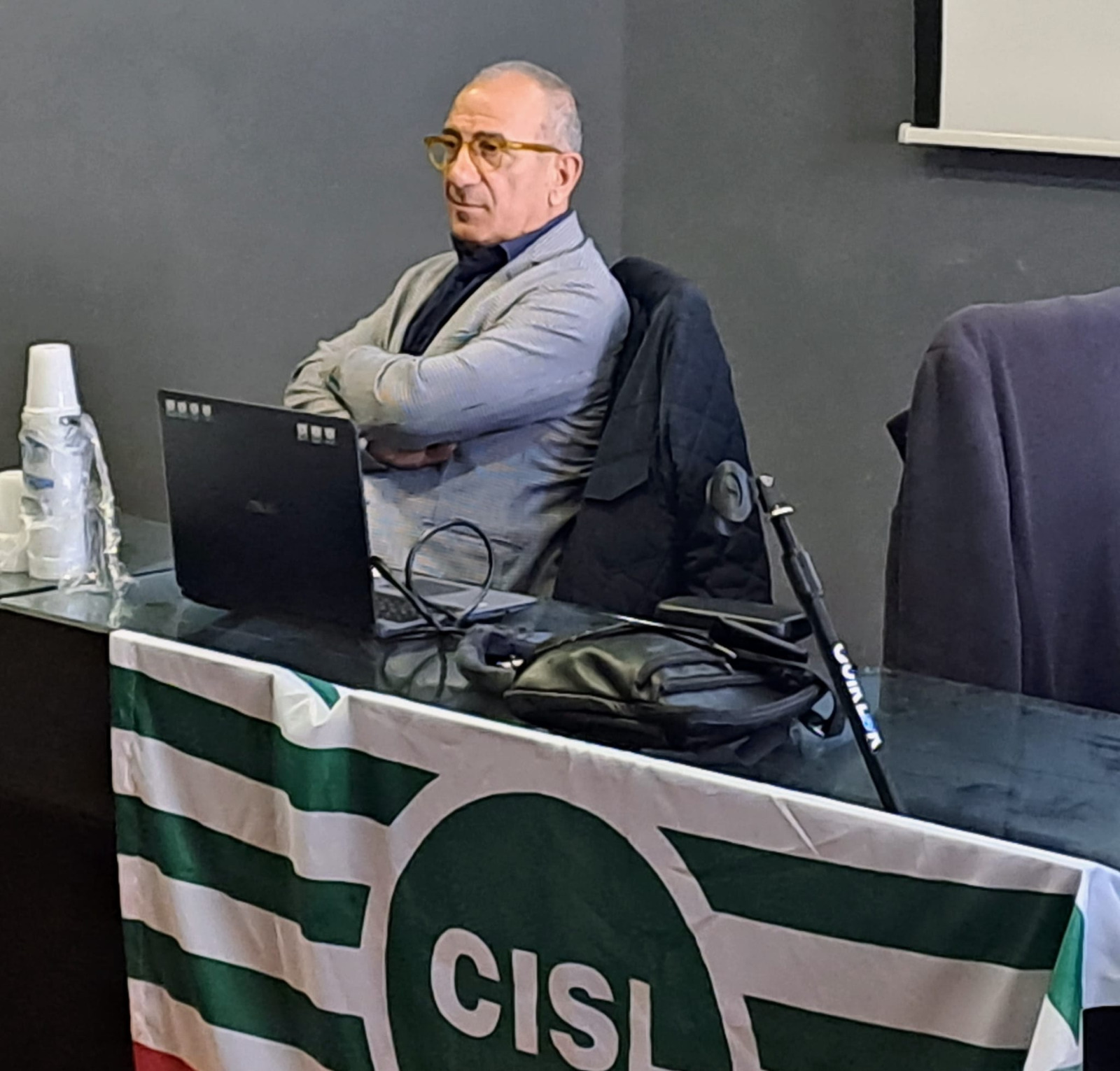 Presentazione atto aziendale Asl Salerno. Parla Alfonso della Porta, segretario provinciale Cisl Fp Salerno