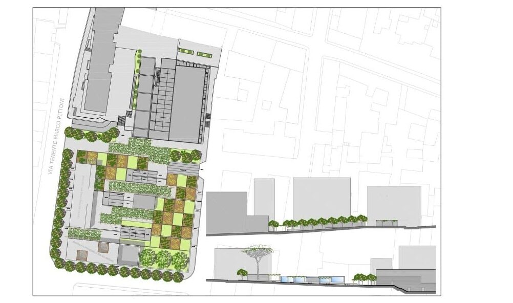 L’amministrazione Gambino ideò il progetto di riqualificazione urbana in via Pittoni