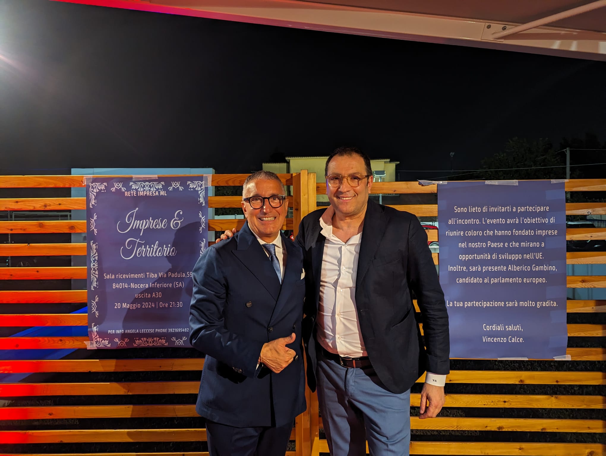 “Imprese e territorio”, grande presenza di imprenditori e politici alla cena spettacolo organizzata da Rete Impresa ML