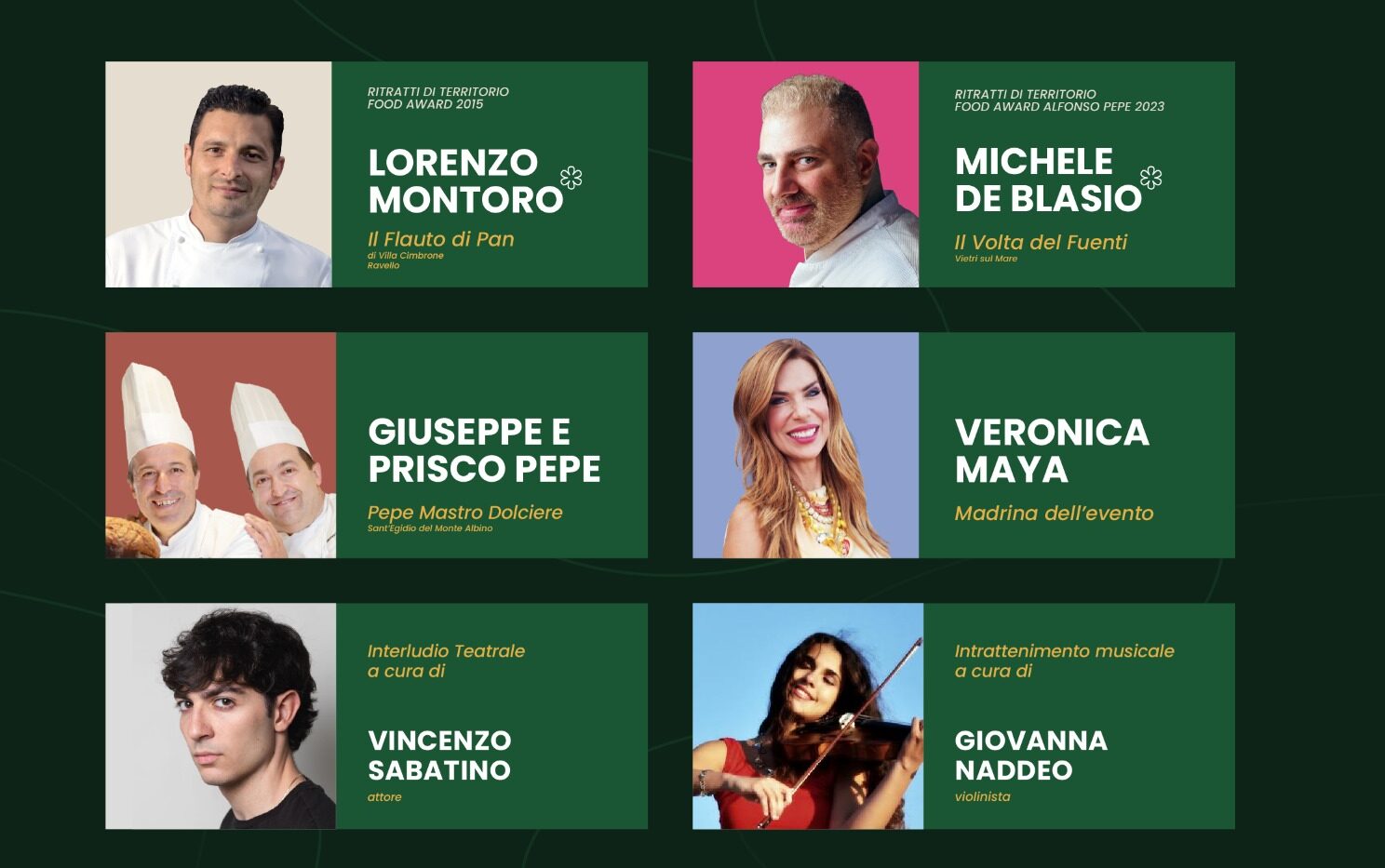 “Cena con gli chef”: l’imperdibile evento benefico a firma Pepe Mastro Dolciere