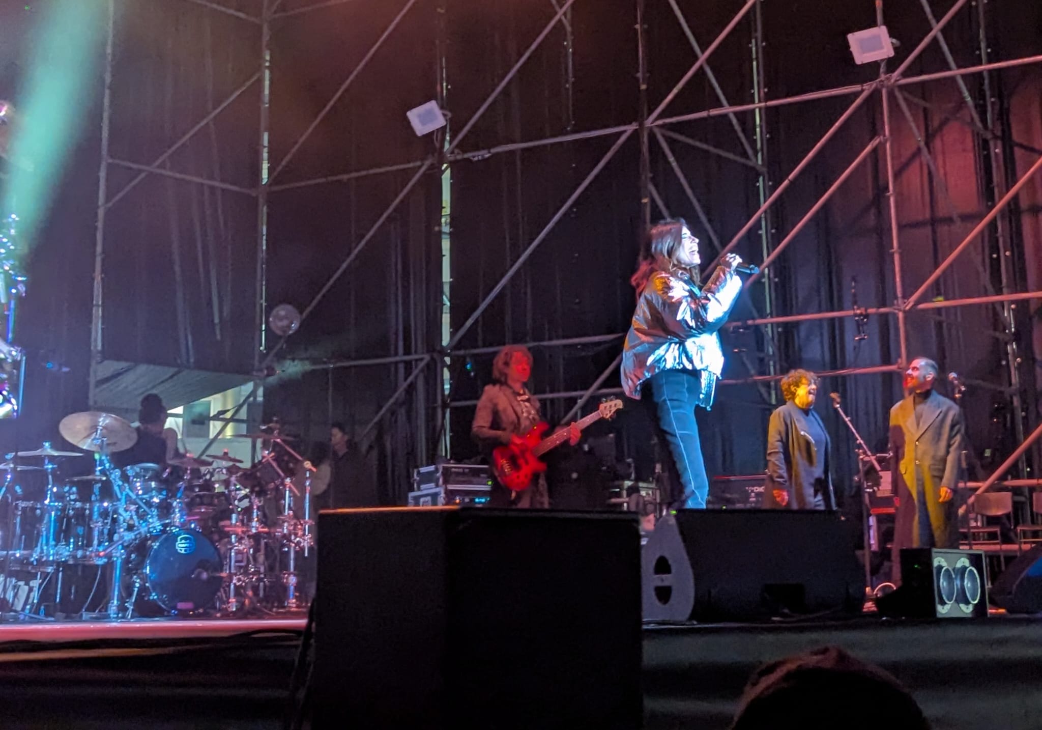 Salerno. Boom di presenze al concerto di Capodanno con Giorgia