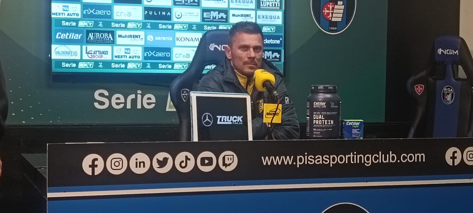 Juve Stabia, Tarantino:” E’ difficile dover giocare contro tutto e tutti!”