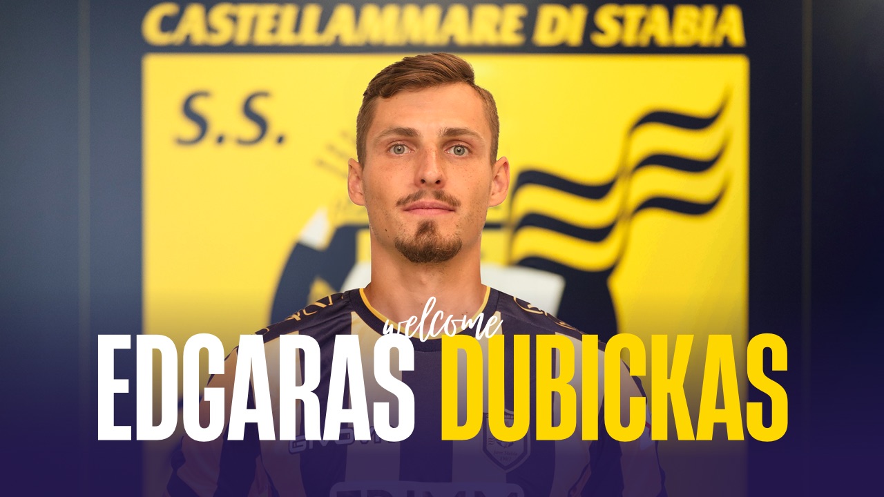 dubickas juve stabia ufficiale comunicato