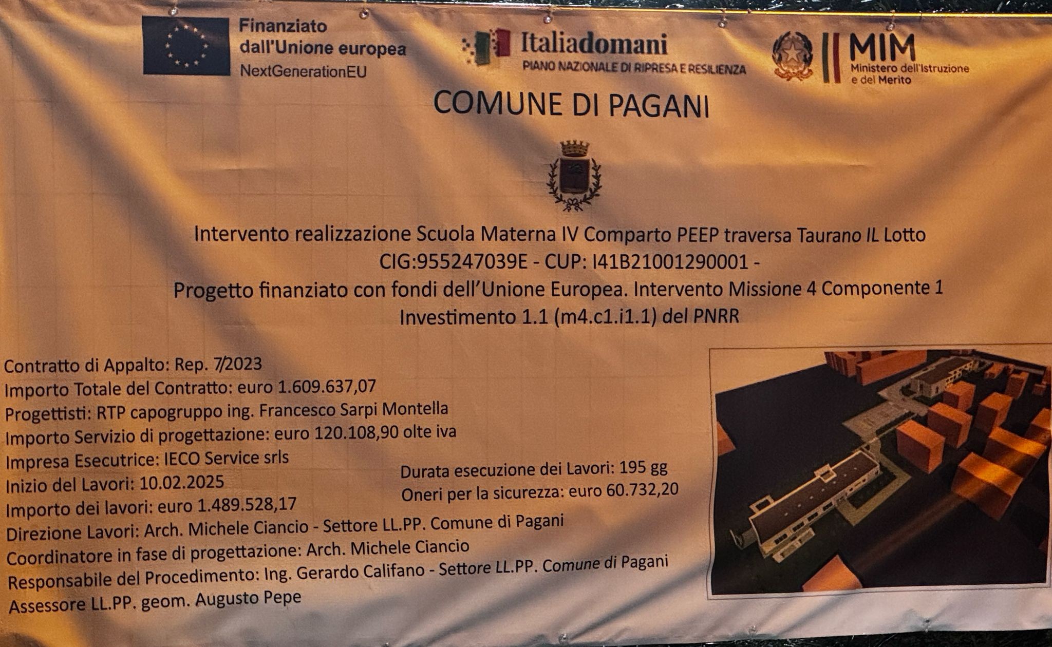 Ieco Service e il caso della nuova scuola materna a Pagani: irregolarità, accuse e dubbi