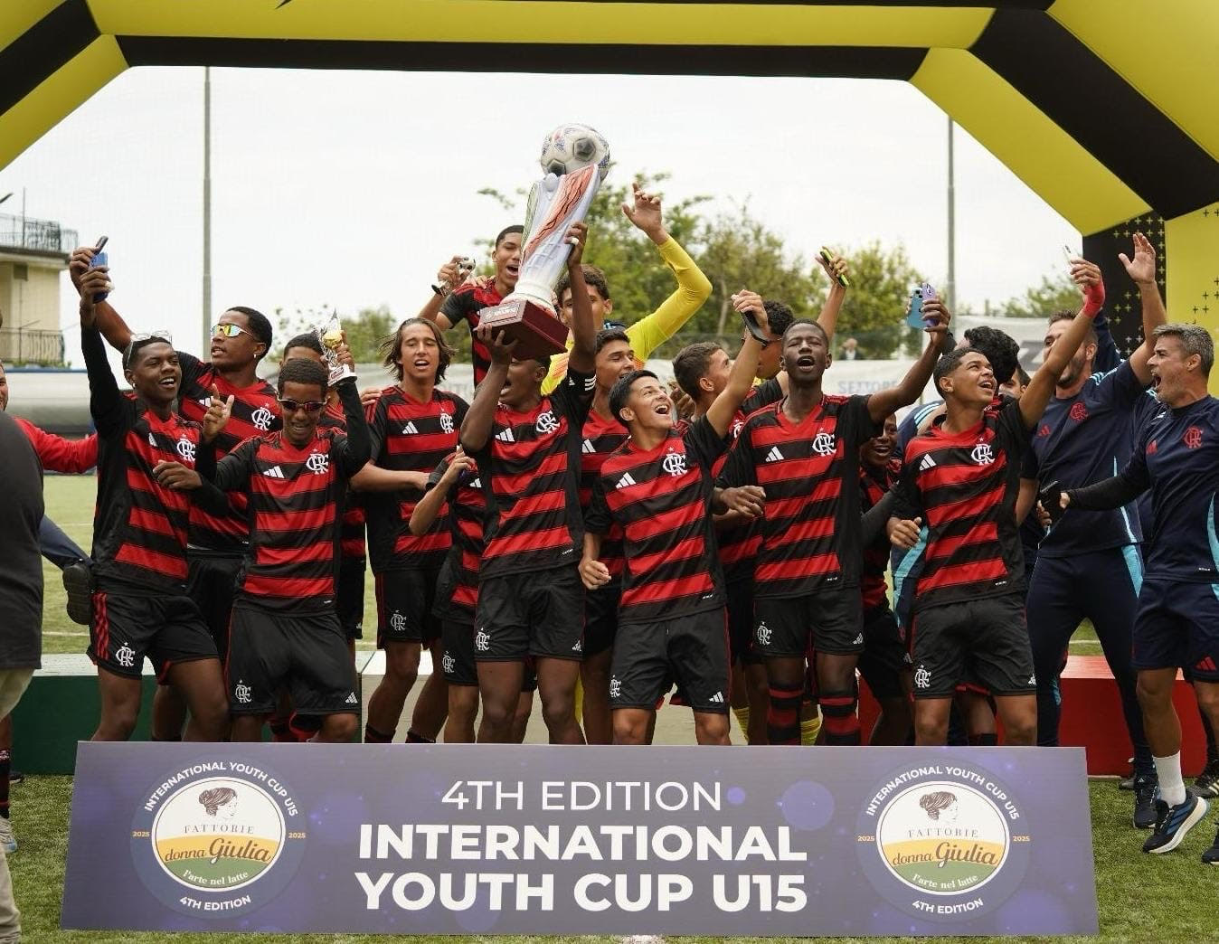 Flamengo campioni della quarta edizione del campionato Fattorie Donna Giulia