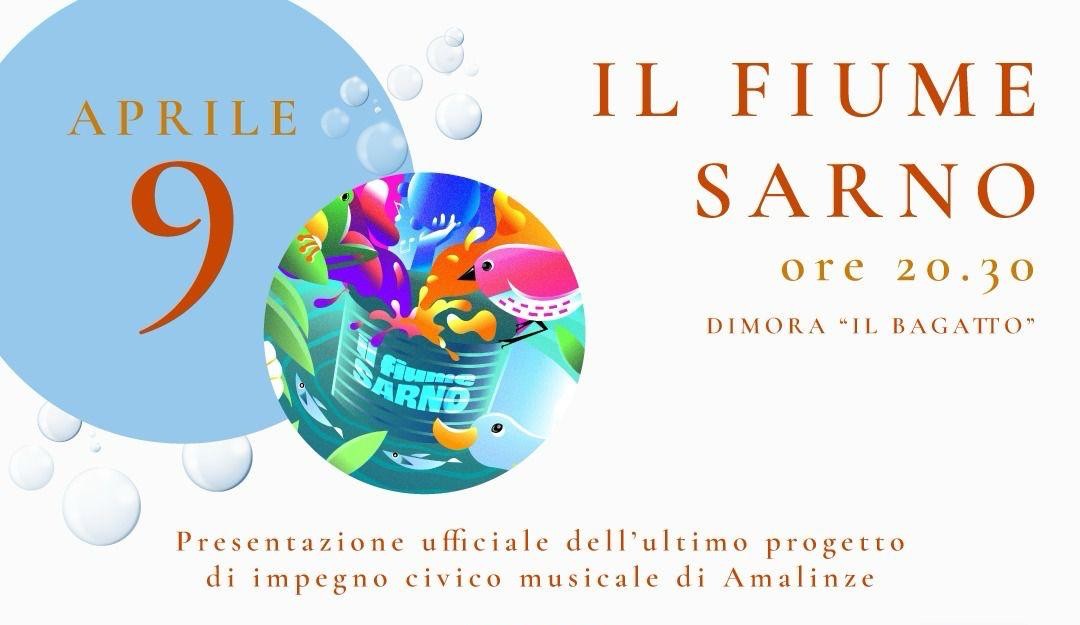 Pagani.“Il fiume Sarno”: Amalinze mercoledì presenta l’ultimo singolo al Bagatto