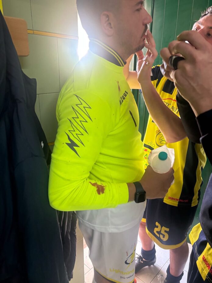 La Juventude Stabia subisce un'aggressione