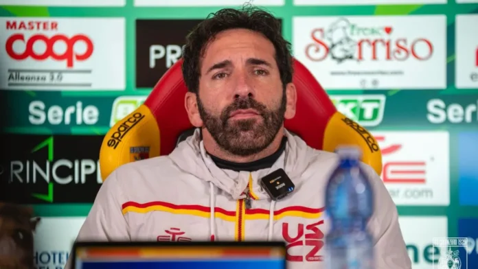 Mister Caserta post gara Juve Stabia