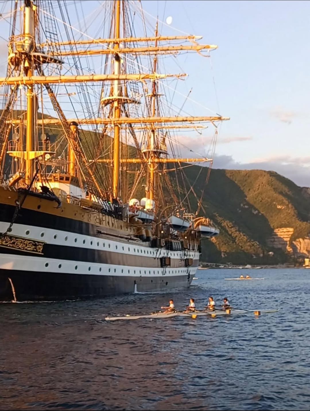 Castellammare, il ritorno del Vespucci, orgoglio della cantieristica stabiese