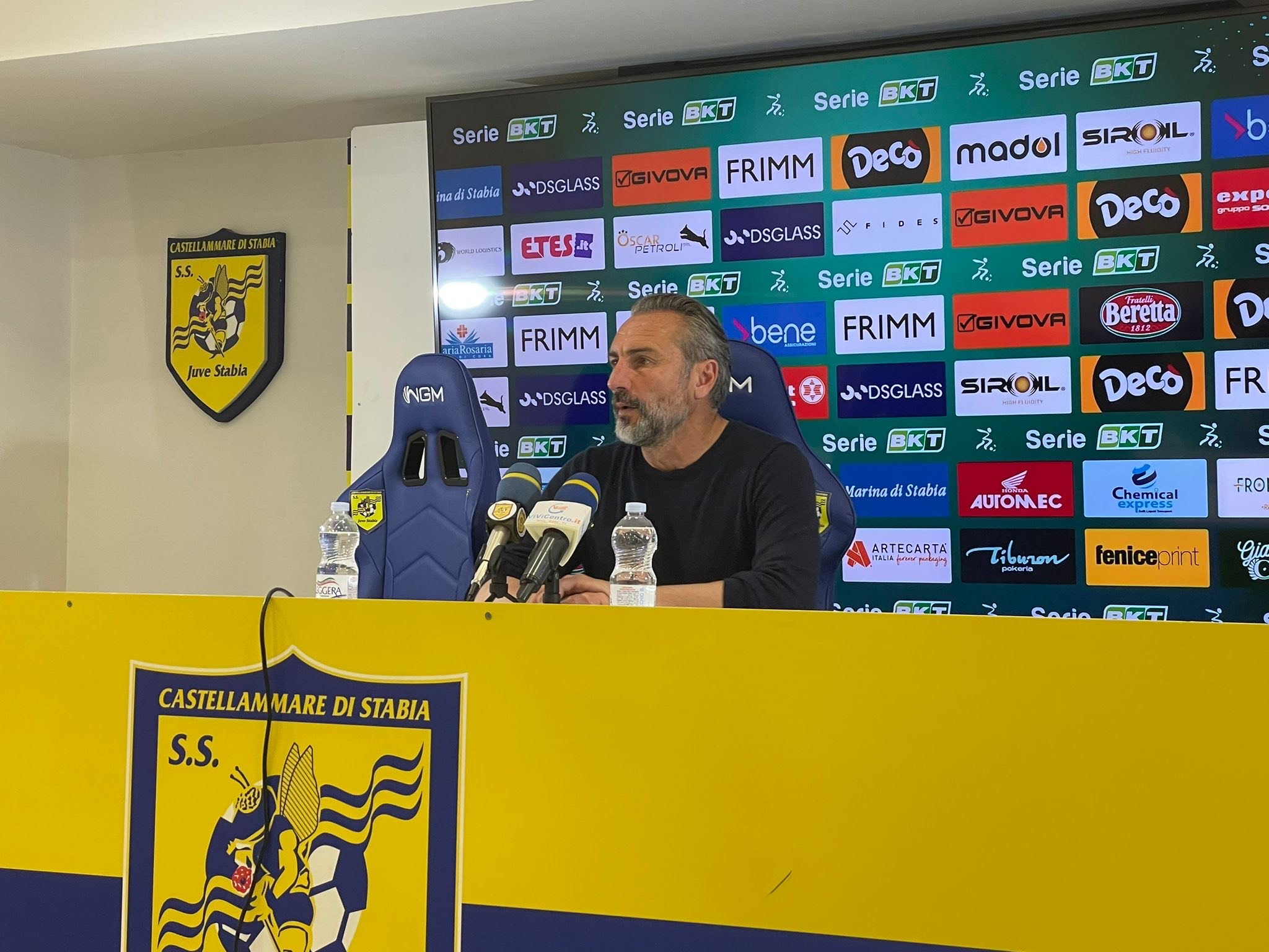 Mister Dionigi post Juve Stabia